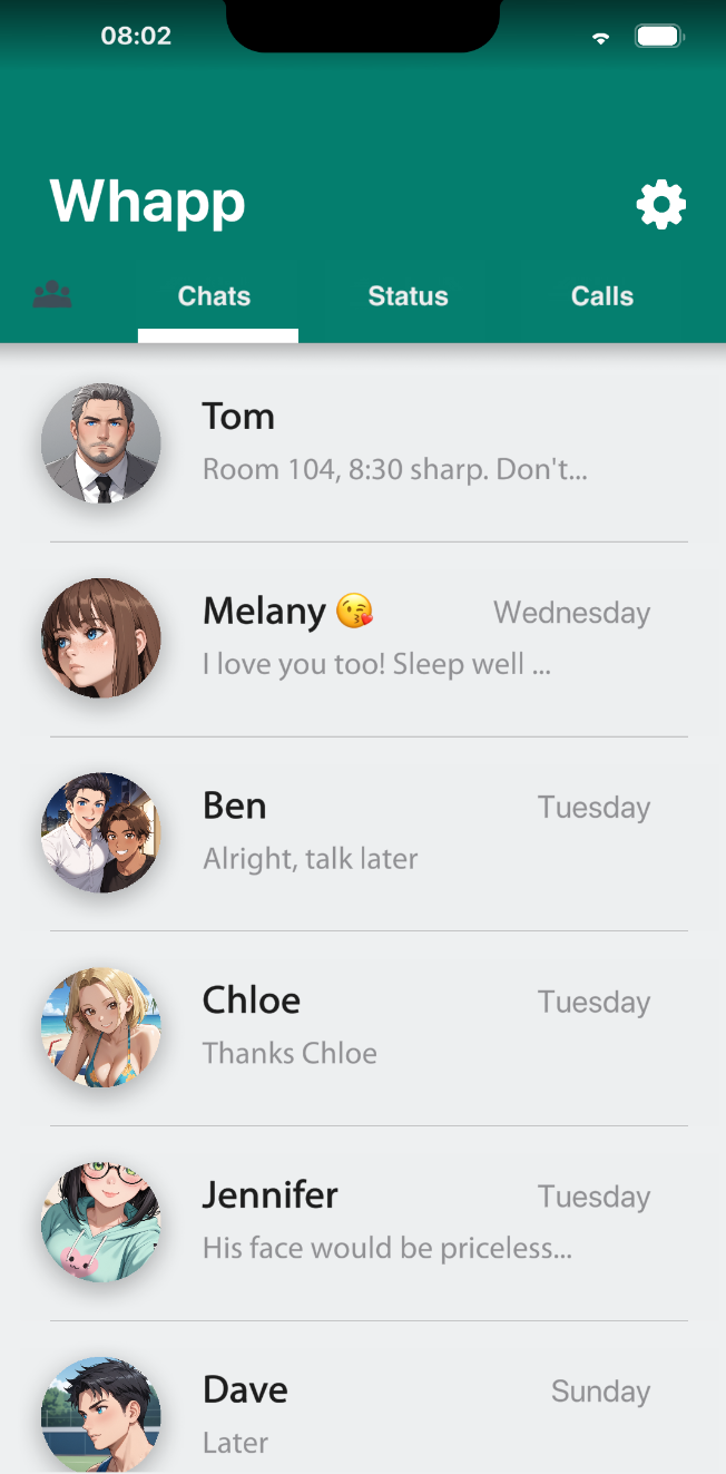 Sexting My GF messaging app gameplay screenshot 2